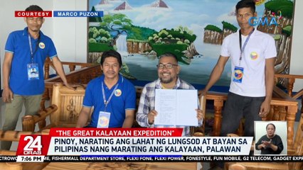 Pinoy, narating ang lahat ng lungsod at bayan sa Pilipinas nang marating ang Kalayaan, Palawan | 24 Oras
