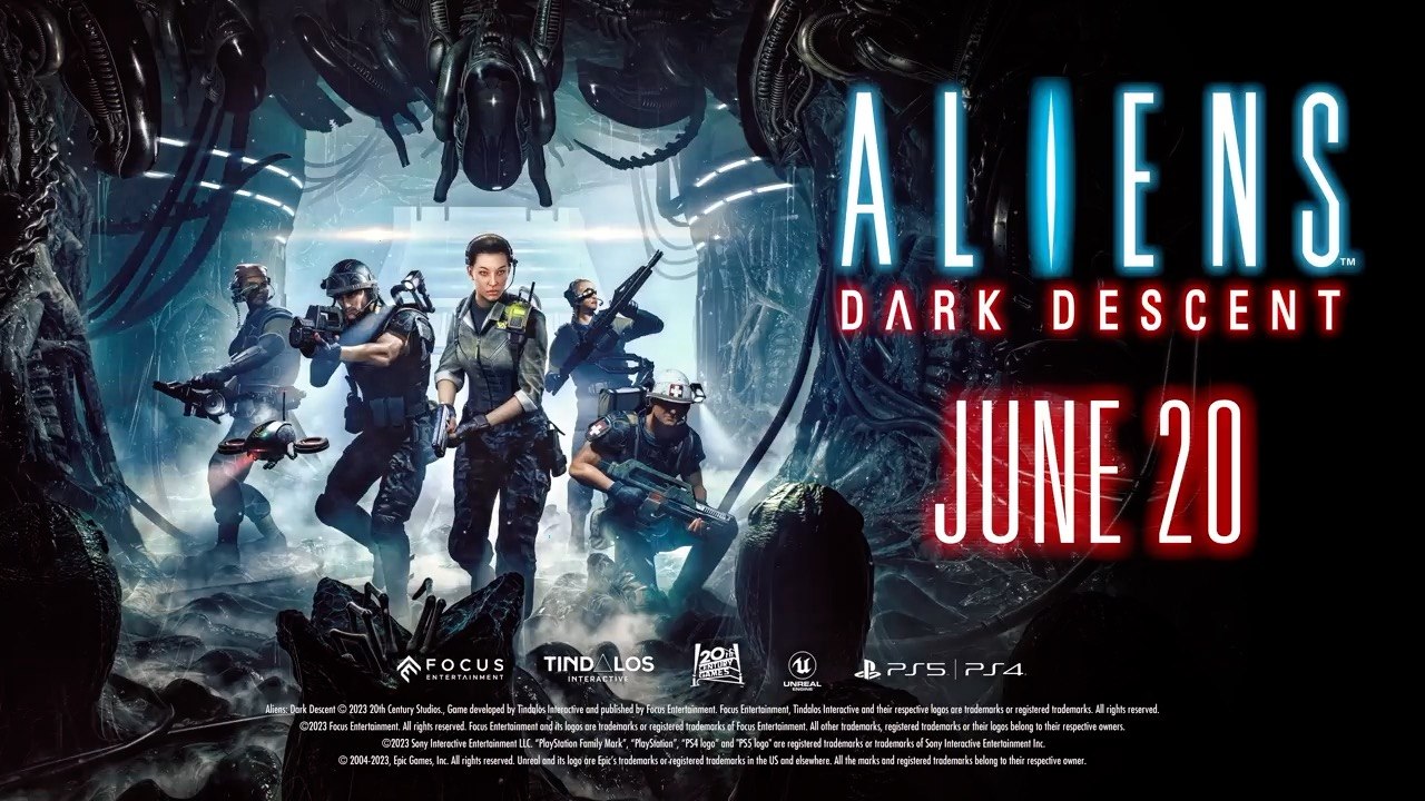 Aliens Dark Descent - Commented Gameplay Trailer PS
