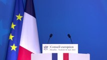 Suivez en direct la conférence de presse d'Emmanuel Macron depuis Bruxelles après le Conseil européen