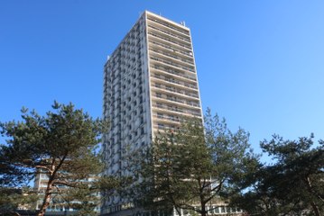 Vue incroyable du Grand pavois, la tour la plus haute de Brest