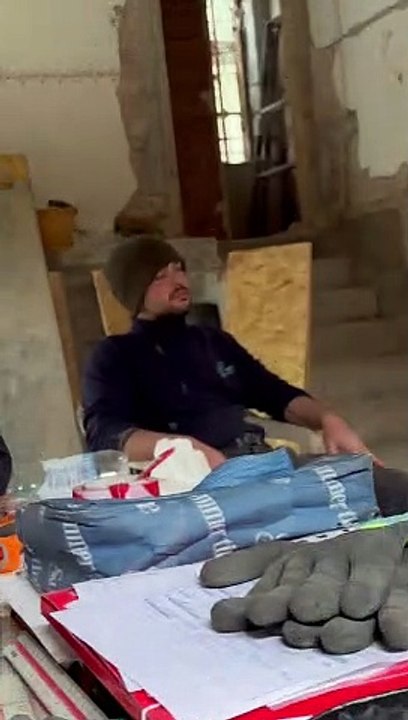 Pranking an Employee Using Concrete Powder