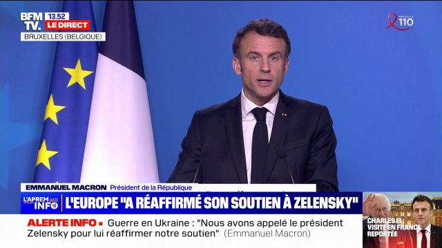 Ukraine: Emmanuel Macron affirme que l'Union européenne prend une initiative collective sur la déportation d'enfants en Russie