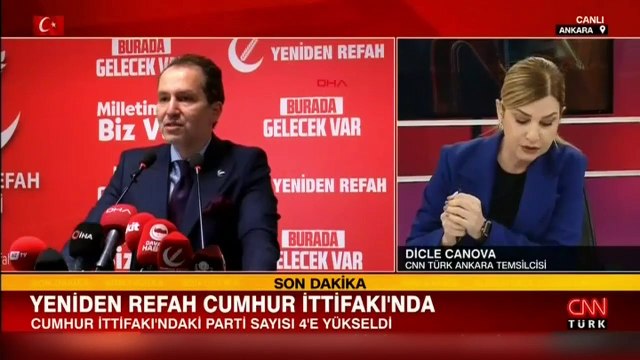 Yeniden Refah Partisi, Cumhur İttifakı'na katılma kararı aldı