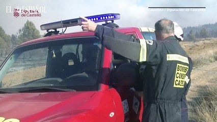 El primer gran incendio del año deja 1.200 personas evacuadas en Castellón