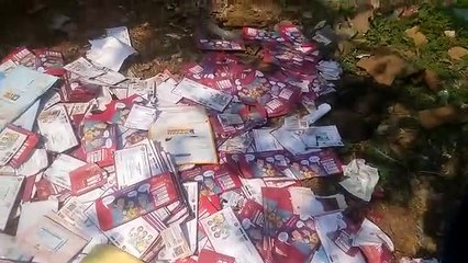 A sack attached to the Indian Postal Department was found near Lakhaura Road