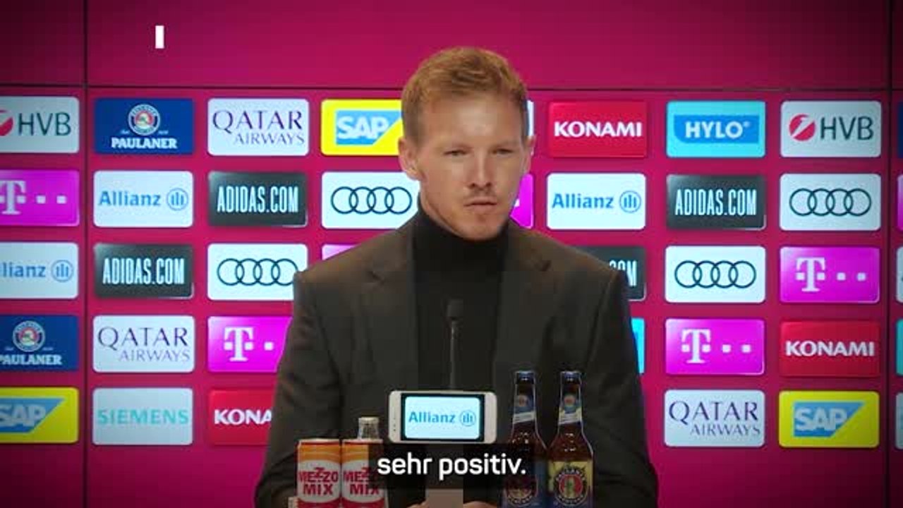 Rückblick: Nagelsmann bei FCB-Start optimistisch