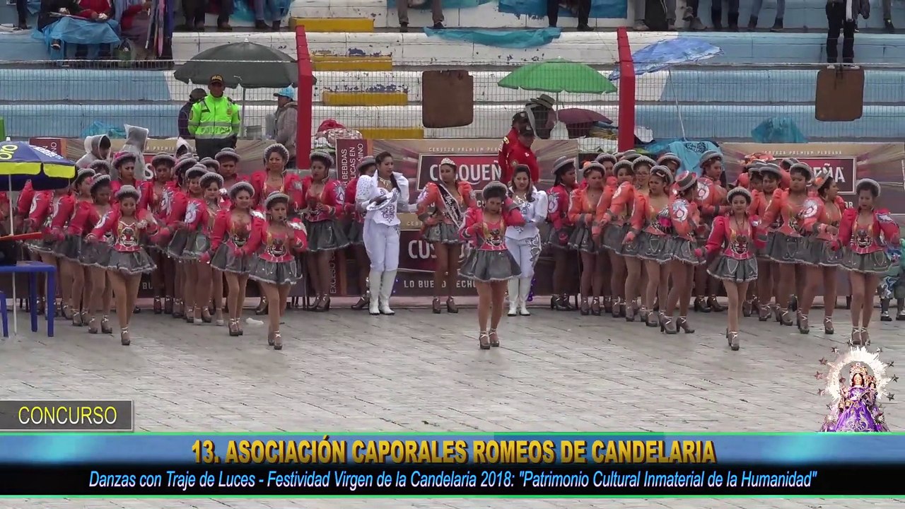 Caporales San Carlos - Concurso en Estadio [Candelaria 2018]