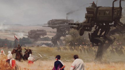 In Scythe ringt ihr um die Kontrolle eines alternativen Osteuropas der 20er-Jahre