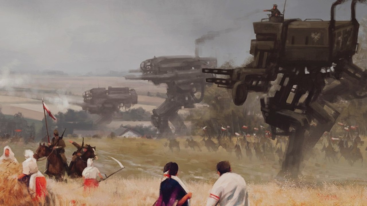 In Scythe ringt ihr um die Kontrolle eines alternativen Osteuropas der 20er-Jahre