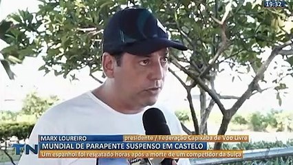 Mundial de parapente é suspenso no ES após morte de suíço