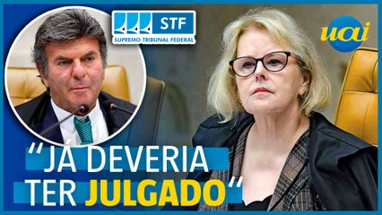 Em recado a Fux, Rosa Weber critica demora em julgar juiz das garantias