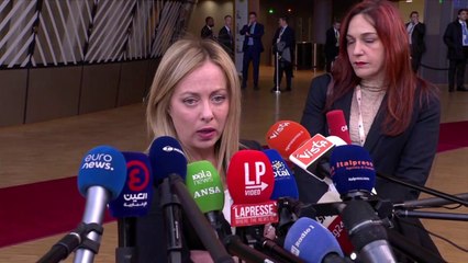 Meloni "Soddisfatti per gli esiti del Consiglio Ue"
