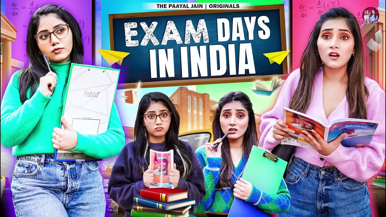 Exam Days In India - Ft. Tena Jaiin - The Paayal Jain