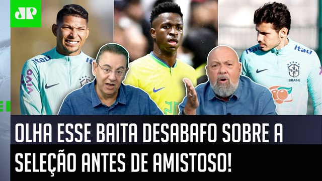 NÃO ADIANTA QUERER ESCONDER! Essa é a REAL! A Seleção Brasileira hoje é... OLHA esse DESABAFO!