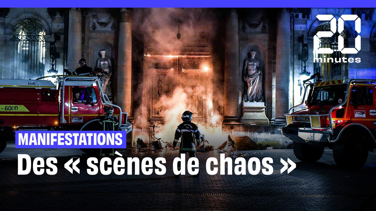 Réforme des retraites : Des manifestations entre affrontements et dégradations