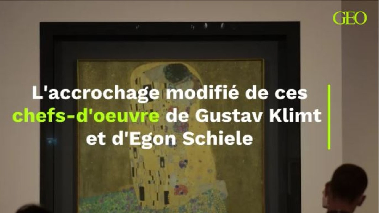 L'accrochage modifié de ces chefs-d'oeuvre de Gustav Klimt et d'Egon Schiele