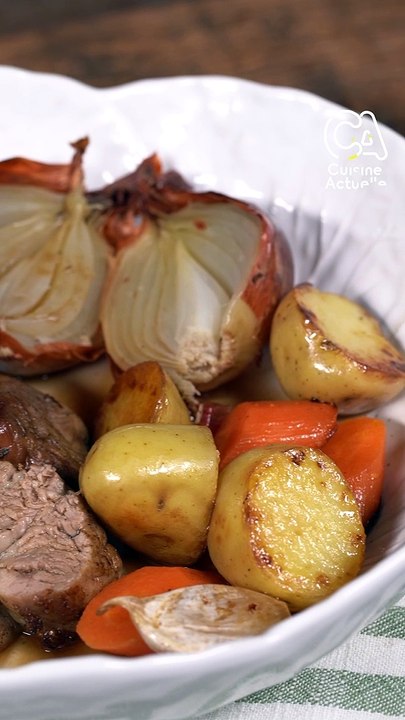 CUISINE ACTUELLE - Filet mignon de porc aux oignons