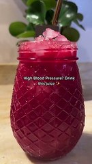 Drink This Juice If You Have High Blood Pressure