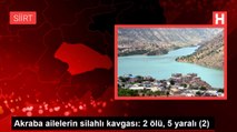 Akraba ailelerin silahlı kavgası: 2 ölü, 5 yaralı (2)