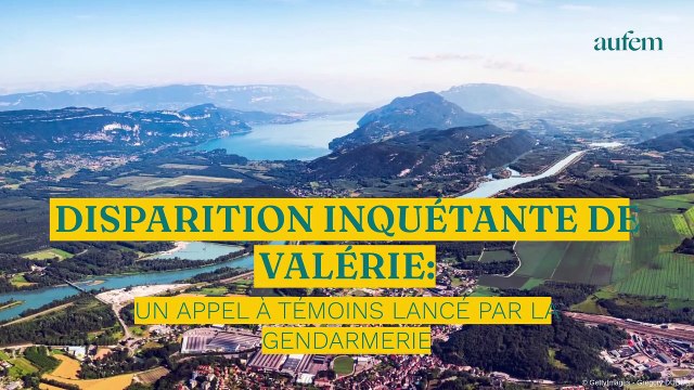 Disparition inquiétante de Valérie : un appel à témoins lancé par la gendarmerie