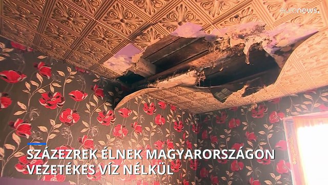 Még mindig százezrek élnek Magyarországon vezetékes víz nélkül