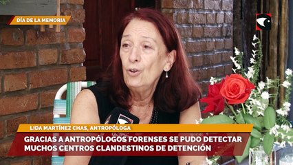 Día de la Memoria  El trabajo de los antropólogos forenses fue muy importante para la detección de los Centros Clandestinos de Detención