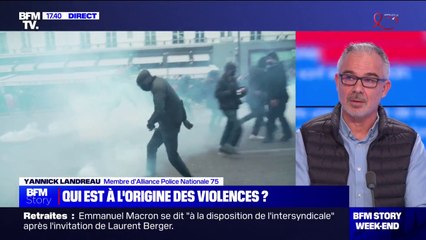 Yannick Landreau (Alliance): "Les black blocs sont là pour tuer"