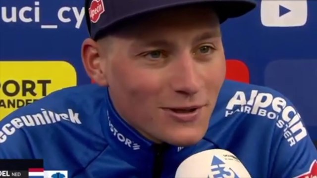 E3 Saxo Classic 2023 - Mathieu van der Poel : C'est spécial d'être tous les trois à la ligne d'arrivée !