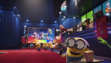 Super Mario Bros. Movie "Minions in Theater" Trailer (2023)_ Illumination's Ultimate Movie Night