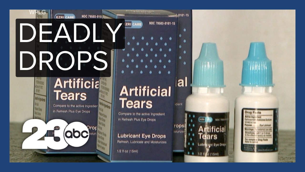Deaths linked to recalled eye drops video Dailymotion