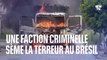 Incendies, commerces saccagés, échanges de tirs: le 