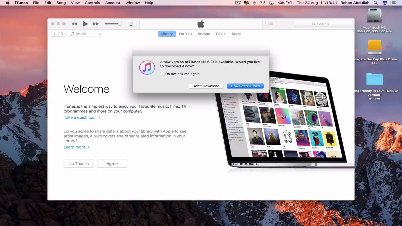 How to ADD Music to iTunes From an External 1TB Hard Drive on a Mac | New