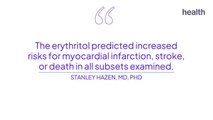 Erythritol, a Zero-Calorie Sweetener, Linked to Increased Risk of Heart Attack and Stroke