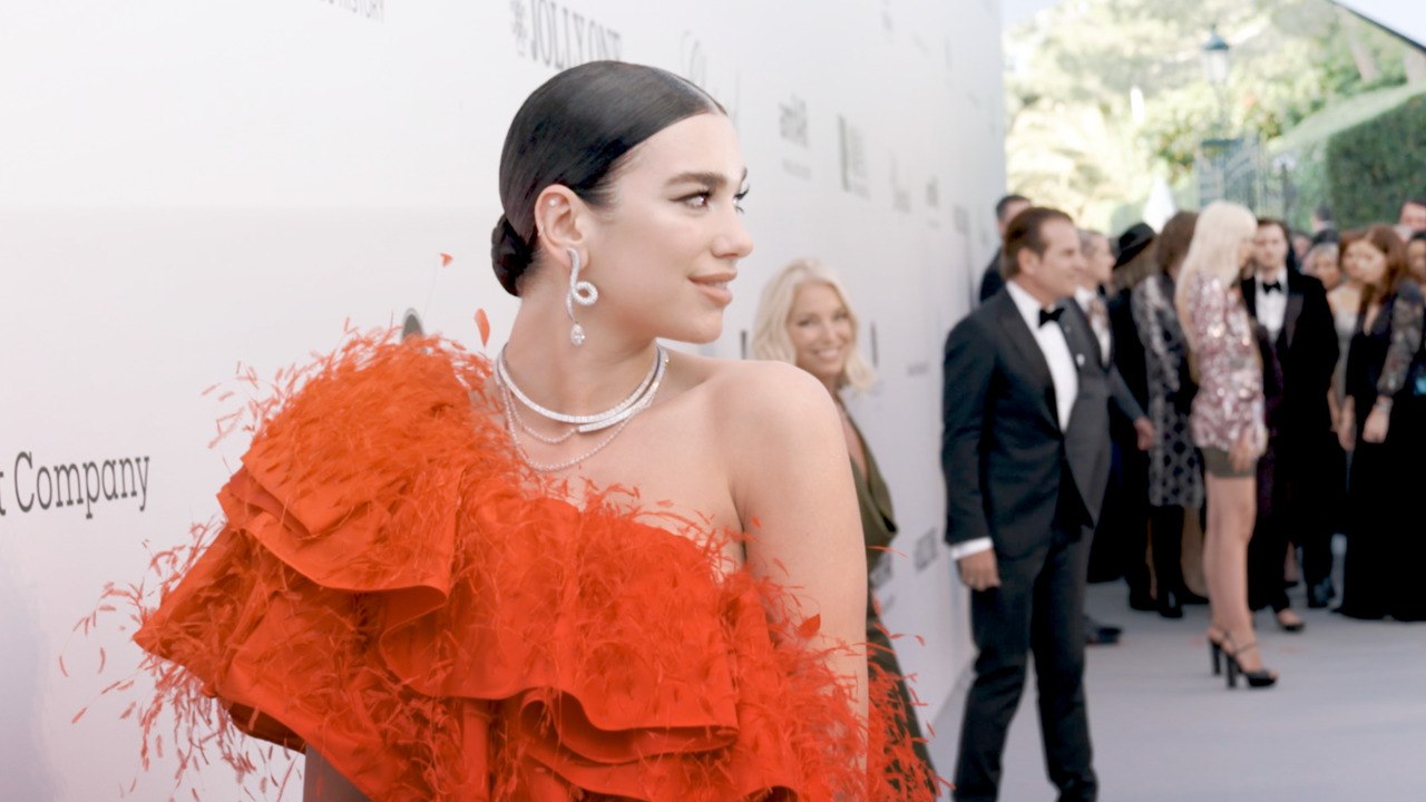 Dua Lipa’s Latest Vacation Look Included a Crochet Hello Kitty String Bikini and Matching Thong Bottoms