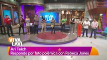 Ari Telch responde ante la polémica foto con Rebecca Jones