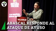Abascal responde al ataque de Ayuso y confirma que Vox continuará en el Gobierno de Castilla y León
