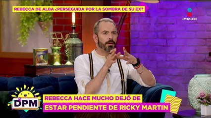 ¿Perseguida por la sombra de Ricky Martin? Rebecca de Alba responde