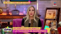 ¡Ari Telch y Suárez Gomís en guerra por foto con Rebecca Jones!