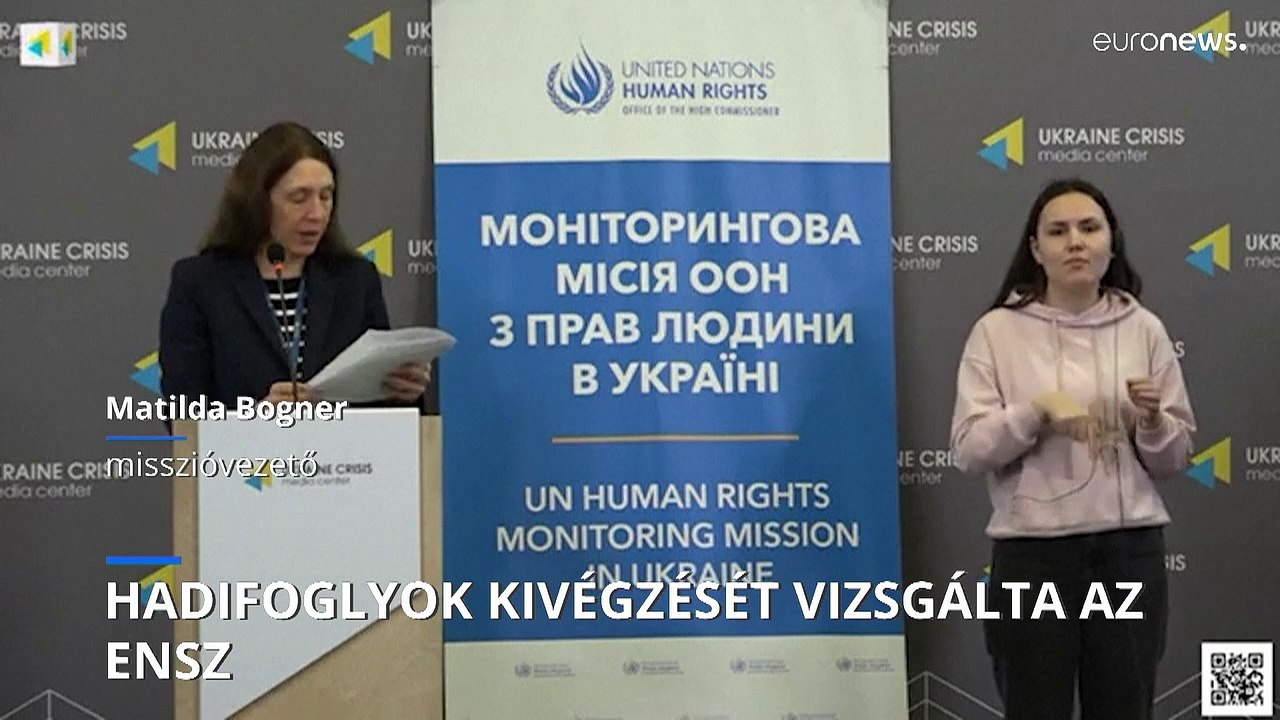 Hadifoglyok kivégzését vizsgálta az Ukrajna elleni orosz háborúban az ENSZ