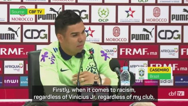 Casemiro asks LaLiga to take action on racism after Vinicius Jr. abuse