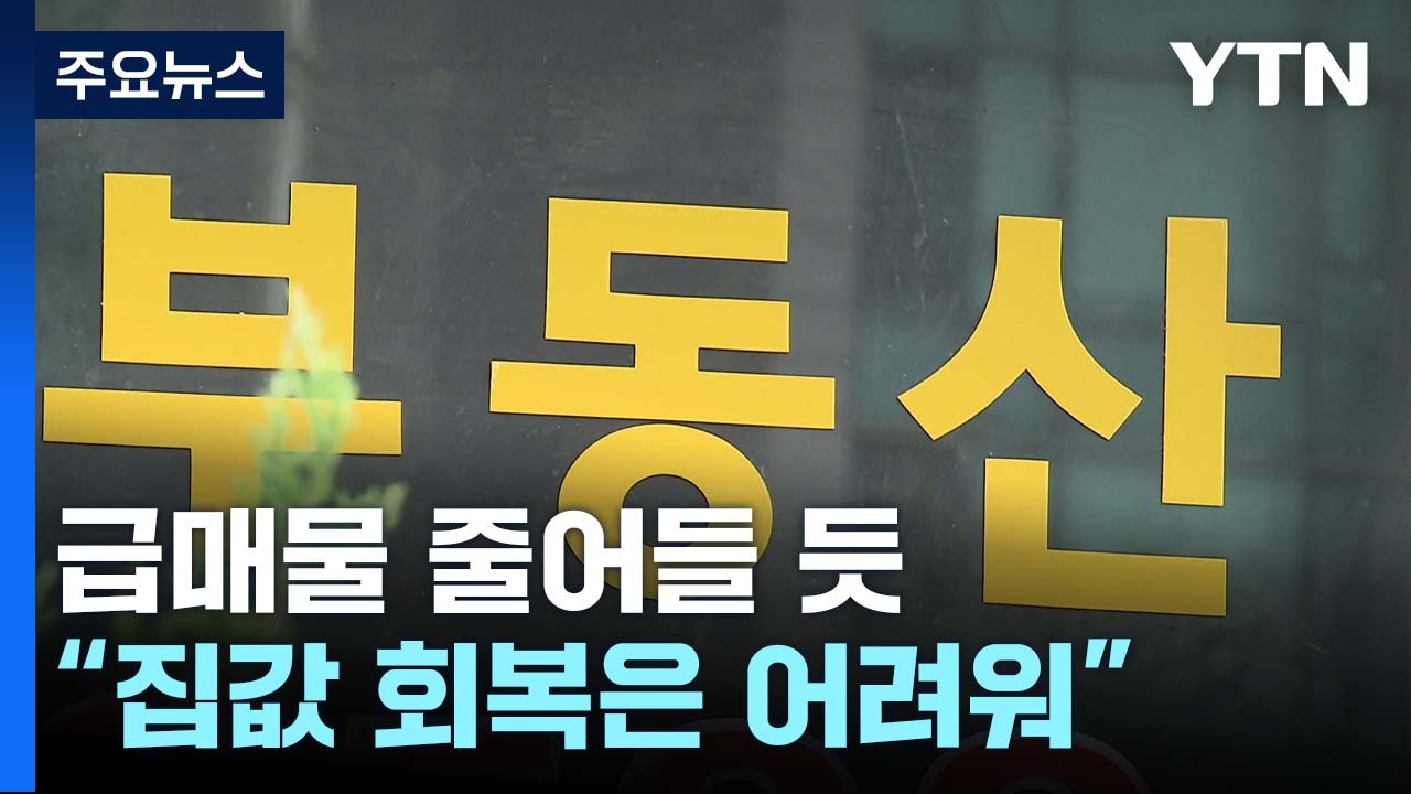 "보유세 경감에 급매 줄어들 듯...집값 회복은 어려워" / YTN