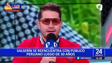 Salserín se reencuentra con su público peruano luego de 30 años