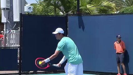 Diego Schwartzman venció al chino Lu y se metió en tercera ronda.