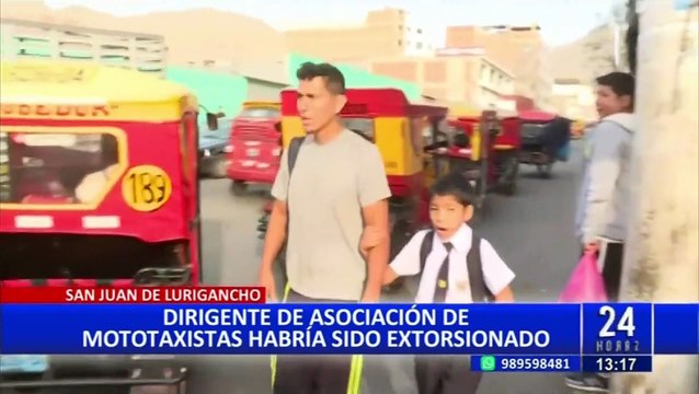 Ya van tres mototaxistas asesinados por presuntos sicarios en San Juan de Lurigancho