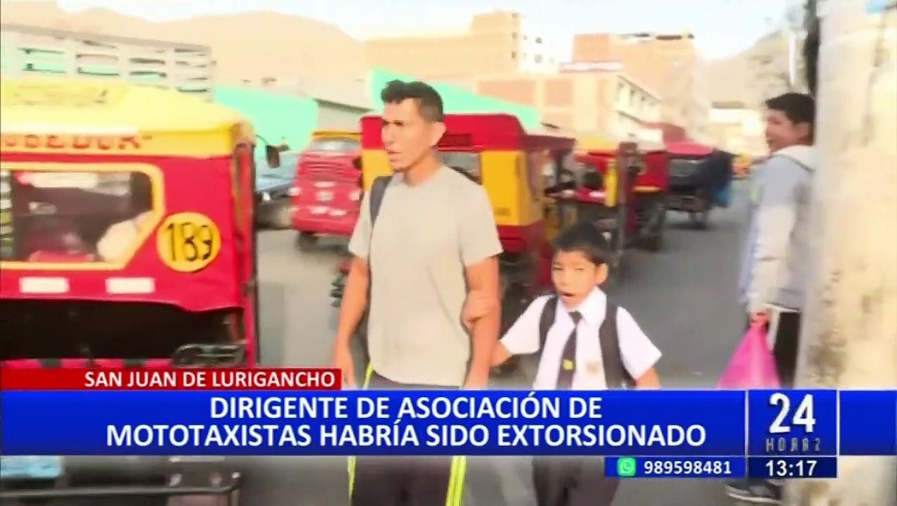 Ya van tres mototaxistas asesinados por presuntos sicarios en San Juan de Lurigancho