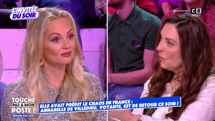La voyante Annabelle de Villedieu prédit l'avenir des chroniqueurs !