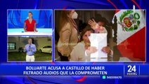 Dina Boluarte acusa a Maritza Sánchez de filtrar audio por encargo de Pedro Castillo