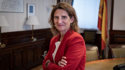 La vicepresidenta tercera, Teresa Ribera, habla sobre política energética