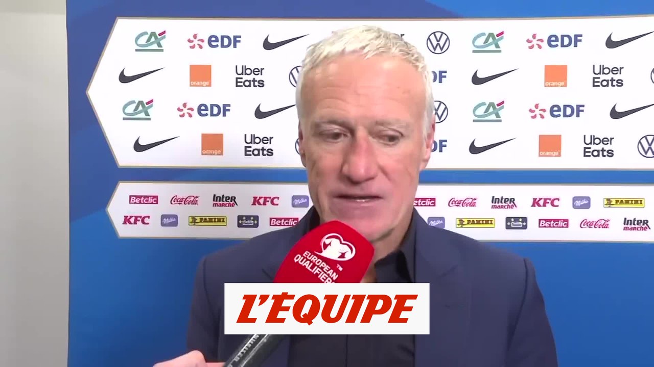 Deschamps: « Le groupe dégage beaucoup d'ondes positives » - Foot - Qualif. Euro - FRA