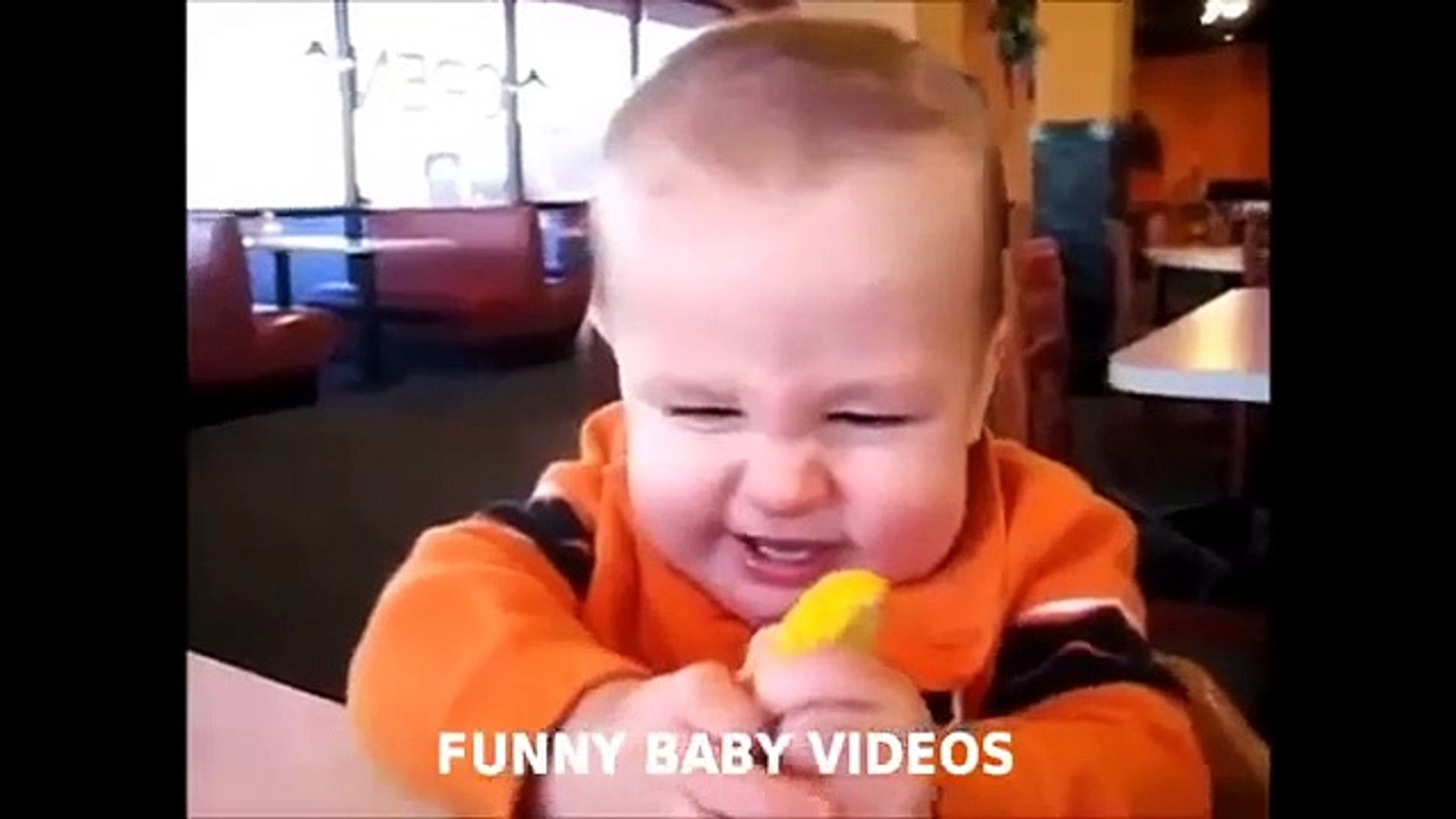 Funny Videos Babies Dogs Funny Animals Baby Laughing Babies Eating Lemons For The First Time